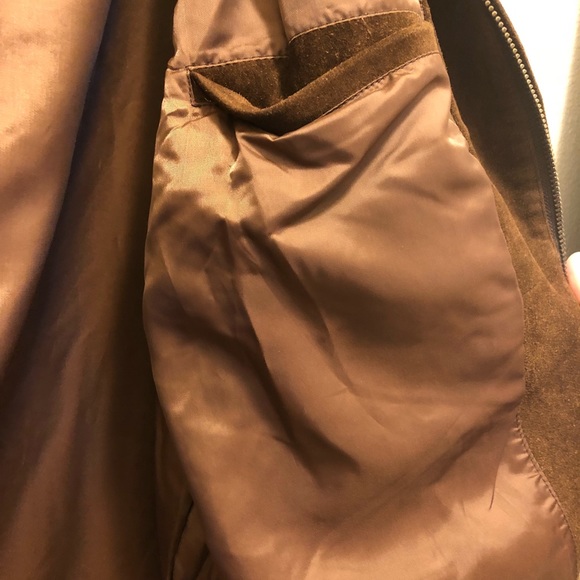 Banana Republic Genuine Leather Suede Jacket - Picture 5 of 5